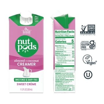 nutpods Keto-Friendly Variety 3 Pack Creamer, No Sugar