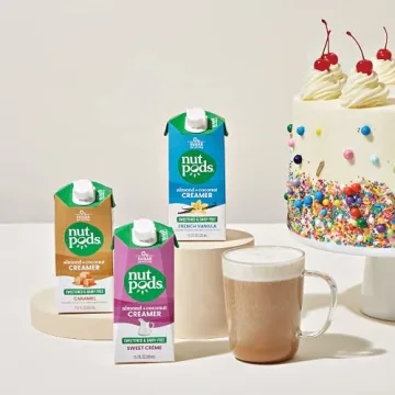 nutpods Keto-Friendly Variety 3 Pack Creamer, No Sugar