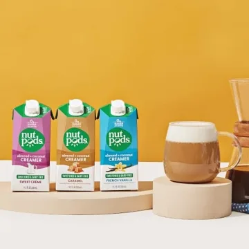 nutpods Keto-Friendly Variety 3 Pack Creamer, No Sugar