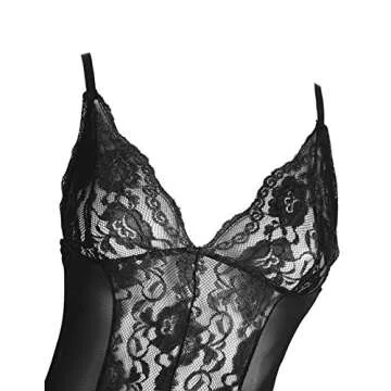 iiniim Women's Sexy Sheer Babydoll Nightwear for Allure