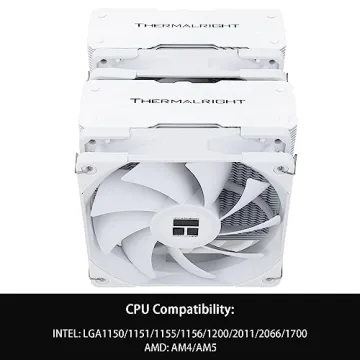 Superior Thermalright Peerless Assassin 120 White CPU Air Cooler for Optimal Cooling