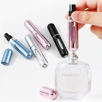 BeautyChen Mini Refillable Perfume Atomizer - Travel Friendly