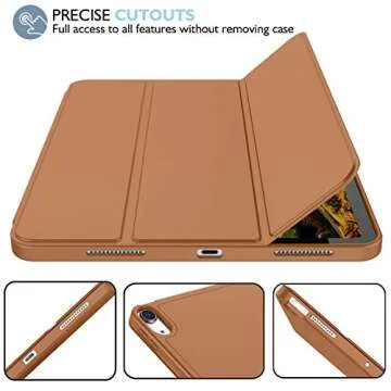 Stylish iMieet iPad Air Case with Pencil Holder 2024