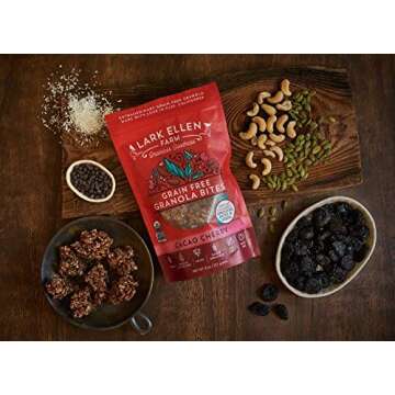 Lark Ellen Farm Grain Free Bites, Cacao Cherry, 8 Oz
