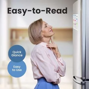 Instant Pot Cooking Times Chart - Pressure Cooker Accessories Cook Times - Easy to Use & Clean Strong Magnet Kilograms - Instant Pot Cheat Sheet Magnet Set Quick Reference Guide (White)