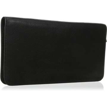 Fossil MLG0358 Leather Passport Case for Travel