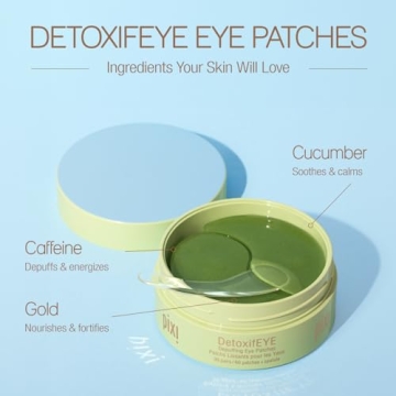 Pixi DetoxifEYE Hydrogel Under-Eye Patches Hydrate Revitalize
