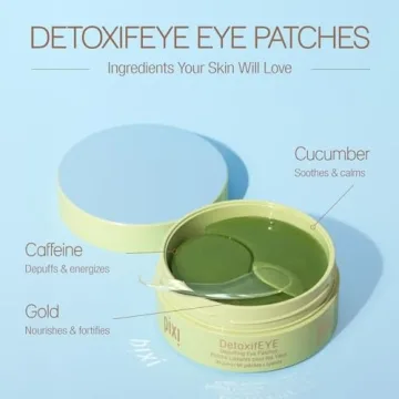Pixi DetoxifEYE Hydrogel Under-Eye Patches Hydrate Revitalize