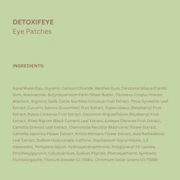 Pixi DetoxifEYE Hydrogel Under-Eye Patches Hydrate Revitalize