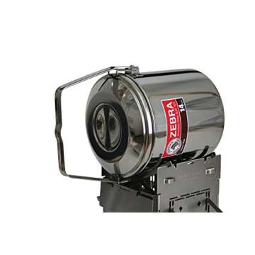 Firebox 2 Quart Billy Can - Versatile Camp Pot with Clips