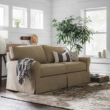 Amazon Brand – Stone & Beam Ceramic Geometric Cut-Out Table Desk Lamp With LED Light Bulb, 22"H, Polished Nickel