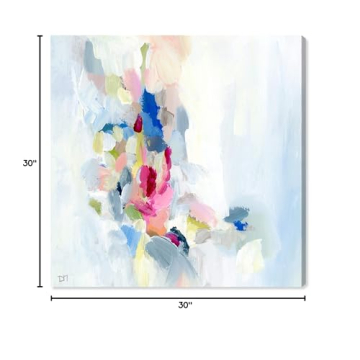 Oliver Gal 30" Blue Abstract Canvas Art for Home Decor