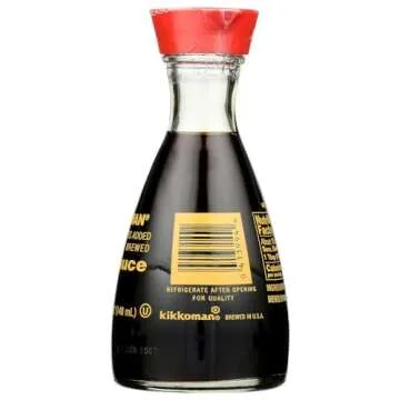Kikkoman Soy Sauce in Dispenser, 5 Fl Oz (Pack of 2)