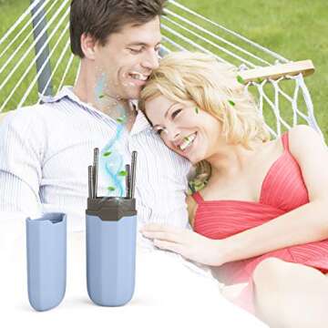 Tongue Scraper,Stocking Stuffers Tongue Cleaner For Adults,2pack Tounge Scraper Cleaner Stainless Steel Gifts For Men and Women With Case.