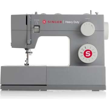 SINGER | Heavy Duty 4411 Sewing Machine with 11 Built-In Stitches, Accessory Kit, Includes 9 Presser...