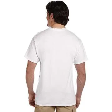Comfortable Fruit of the Loom Men's Crew Undershirts in 4 Pack