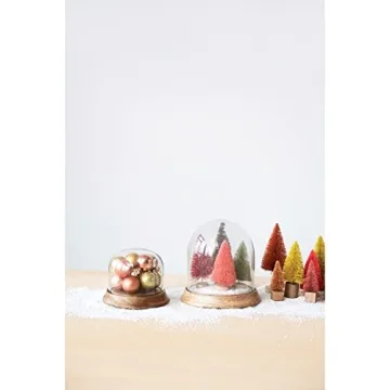 Creative Co-Op Glass Cloche Perfect for Holiday Decor