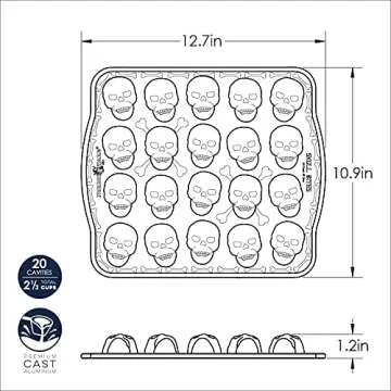 Nordic Ware Skull Bitelets for Creative Baking Fun