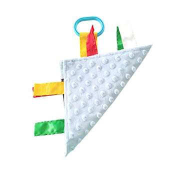 Baby Jack & Co 8x8” Learning Lovey Atlanta Georgia Tag Toys for Babies - Baby Crinkle Toys - Soft ...