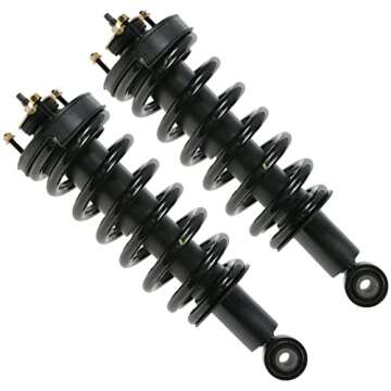 TRQ Front Strut & Coil Spring Assembly Set Driver & Passenger Sides Compatible with 03-11 Ford Crown...