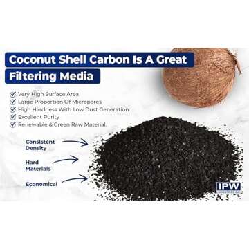 5 lbs Coconut Shell Activated Carbon Granular Filter