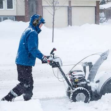 ProCase Noise Reduction Ear Muffs, Sound Proof Ear Protection, NRR 28dB Noise Cancelling Headphones for Adults Kids Autism, Hearing Protection for Shooting Gun Range Mowing -Black