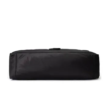 Nia Duffle Bag - Versatile Black Nylon Travel Bag