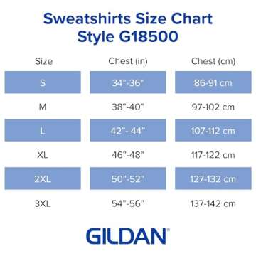 Gildan Adult Fleece Hoodie Sweatshirt in Black (3X-Large)