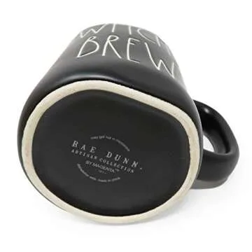 Rae Dunn Black Halloween WITCHS BREW Mug