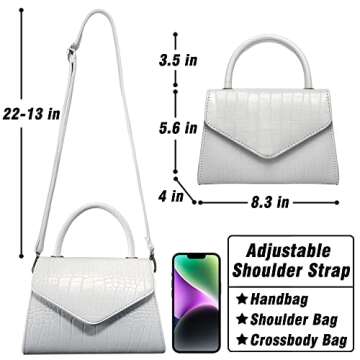 YDSIII Mini Purse for Women: Stylish Top-Handle Handbag
