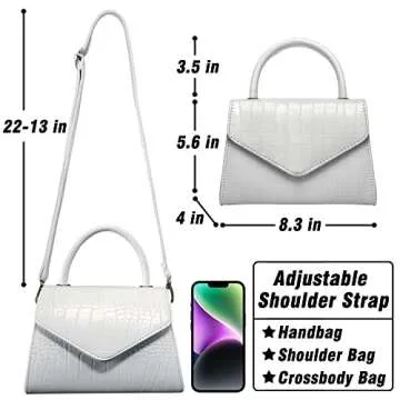 YDSIII Mini Purse for Women: Stylish Top-Handle Handbag