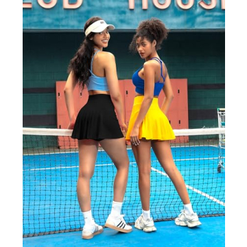 Women's Pleated Tennis Skirts with Pockets for Sports & Casual