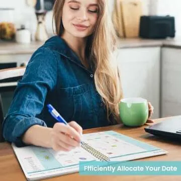 Stylish Monthly Planner 2024-2025 for All Lifestyles