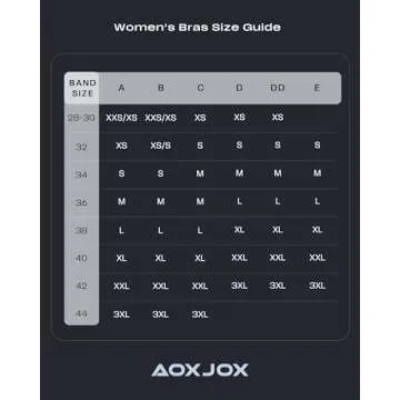 Aoxjox Color Block Workout Sports Bra for Ultimate Comfort