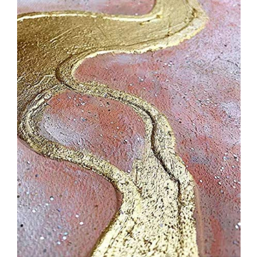 Elegant Pink Abstract Canvas Wall Art - Modern Home Decor