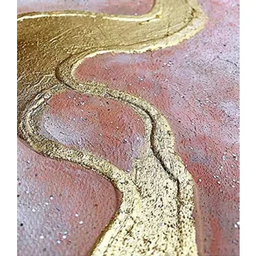 Elegant Pink Abstract Canvas Wall Art - Modern Home Decor