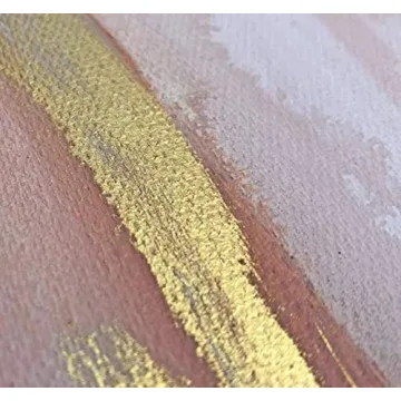 Elegant Pink Abstract Canvas Wall Art - Modern Home Decor