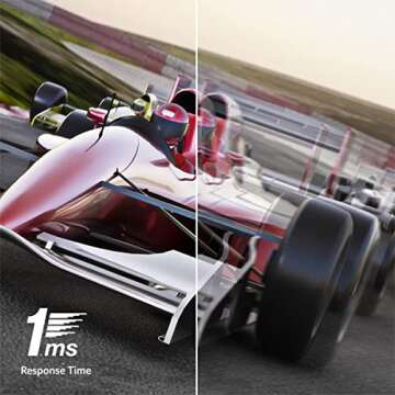 acer Nitro XFA243Y Sbiipr 23.8” Full HD (1920 x 1080) VA Gaming Monitor | AMD FreeSync Premium Technology | 165Hz Refresh Rate | 1ms VRB | HDR 10 | 1 Display Port 1.2 & 2 HDMI 2.0 Ports,Black