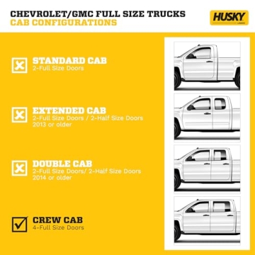 Husky Liners X-act Contour Floor Mats for Chevrolet GMC Trucks