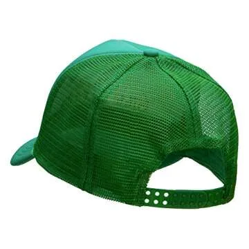 e4Hats.com I Dont Get Older Embroidered Foam Mesh Trucker Cap - Kelly Green OSFM