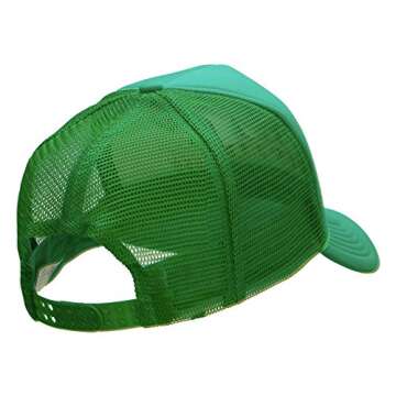e4Hats.com I Dont Get Older Embroidered Foam Mesh Trucker Cap - Kelly Green OSFM
