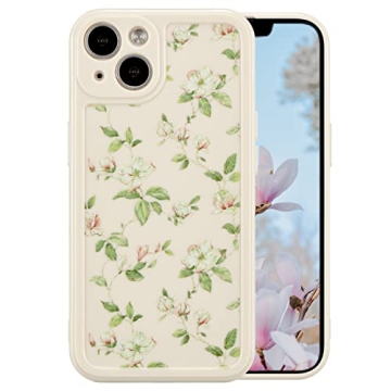 ZTOFERA iPhone 13 Floral Case for Women - Slim & Durable Design