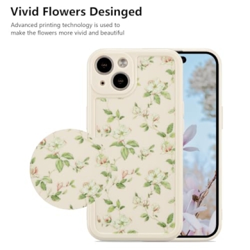 Stylish ZTOFERA iPhone 13 Floral Case - Durable Protection