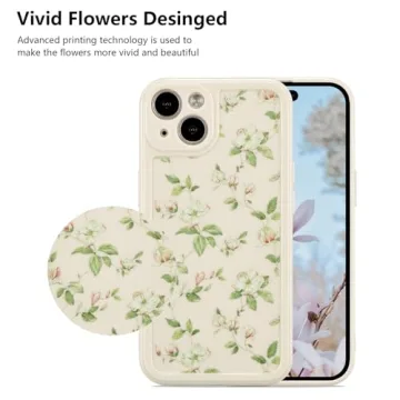 Stylish ZTOFERA iPhone 13 Floral Case - Durable Protection