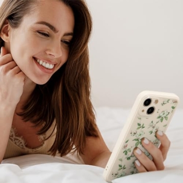 Stylish ZTOFERA iPhone 13 Floral Case - Durable Protection