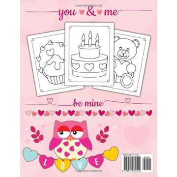 Valentine's Day Coloring Book for Toddlers: A Fun and Easy Valentines Day Coloring Books for Little Girls and Boys | Valentine's Day Gift for Toddlers and Preschoolers