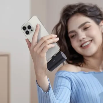 iWALK Portable Charger for iPhone 15 USB-C Small Power Bank 20W 4500mAh Fast Charging Battery Pack Compatible with iPhone 15/15 Plus/15 Pro/15 Pro Max, iPhone 16 Series,Samsung S24/23, Android