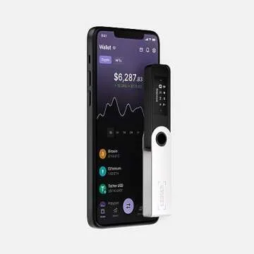 Ledger Nano S Plus Crypto Hardware Wallet (Matte-Black) - Safeguard Your Crypto, NFTs and Tokens