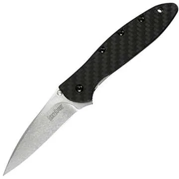 Kershaw Leek Carbon Fiber Pocket Knife: Lightweight, Durable, Stylish
