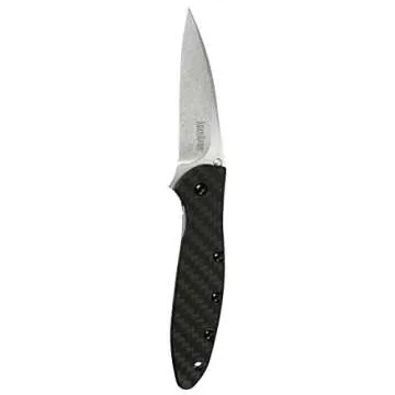 Kershaw Leek Carbon Fiber Pocket Knife for EDC